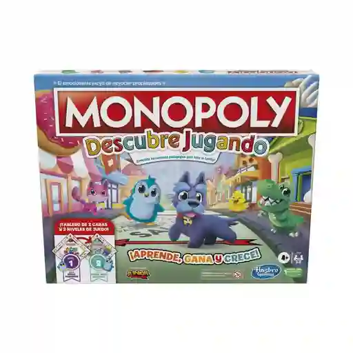 Monopoly Juego de Mesa Descubre Jugando