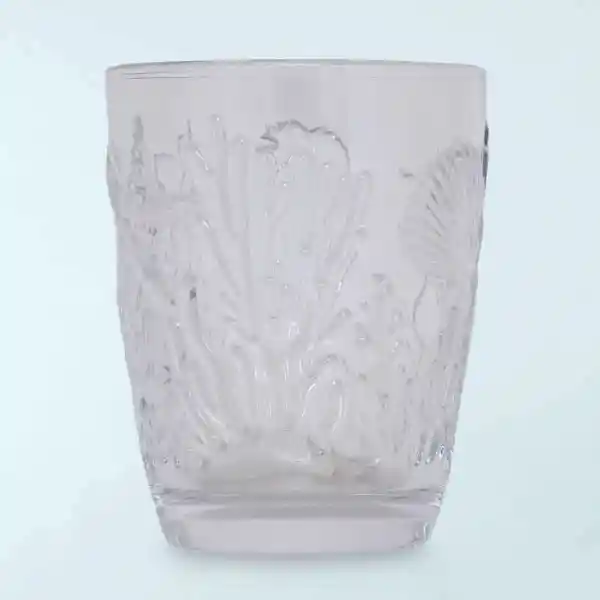 Vaso Vidrio Transparente Ver Azul Ripley Home