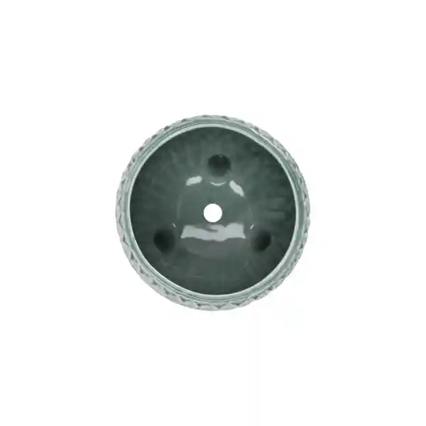 Maceta de Cerámica Con Diseño y Patas 13 cm Casaideas