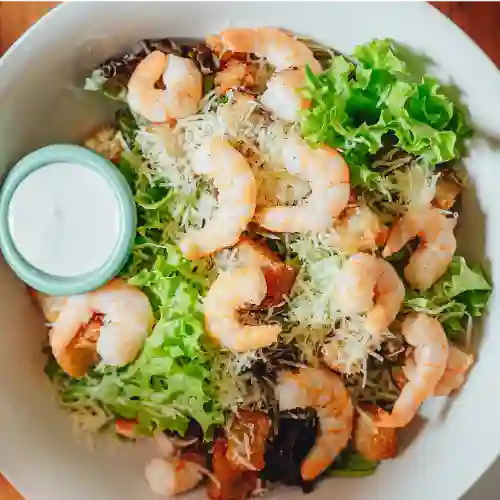 Ensalada César Camarón