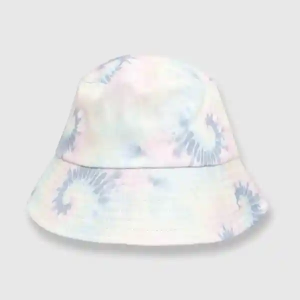 Sombrero Tie Dyed de Niña Blanco Talla M Colloky