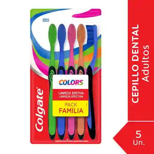 Colgate Cepillo Dental Colores Familiar