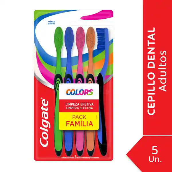 Colgate Cepillo Dental Colores Familiar