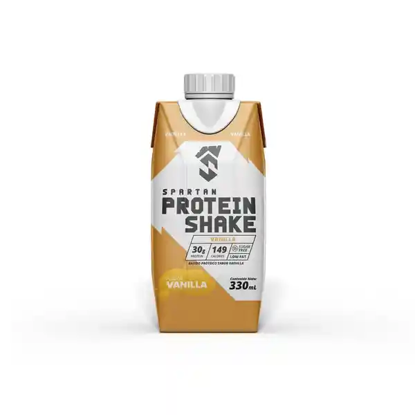 Spartan Batido Protein Shake Sin Azúcar Sabor Vainilla