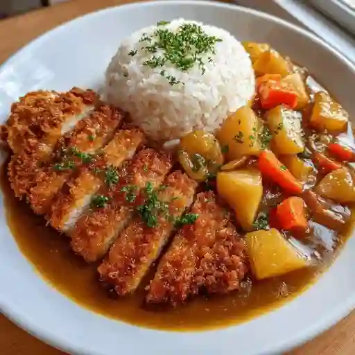 Curry Japones Cerdo Panko