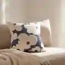 Cojín Tela Bouclé Con Diseño