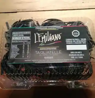 L´Emiliano Pasta Tagliatelle Con Tinta de Calamar