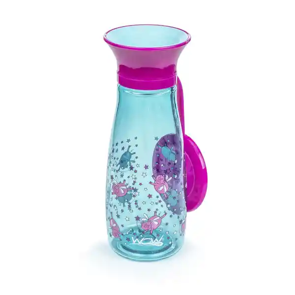 Vaso Wow Cup Tritan Mini 360 Con Diseños - Fucsia