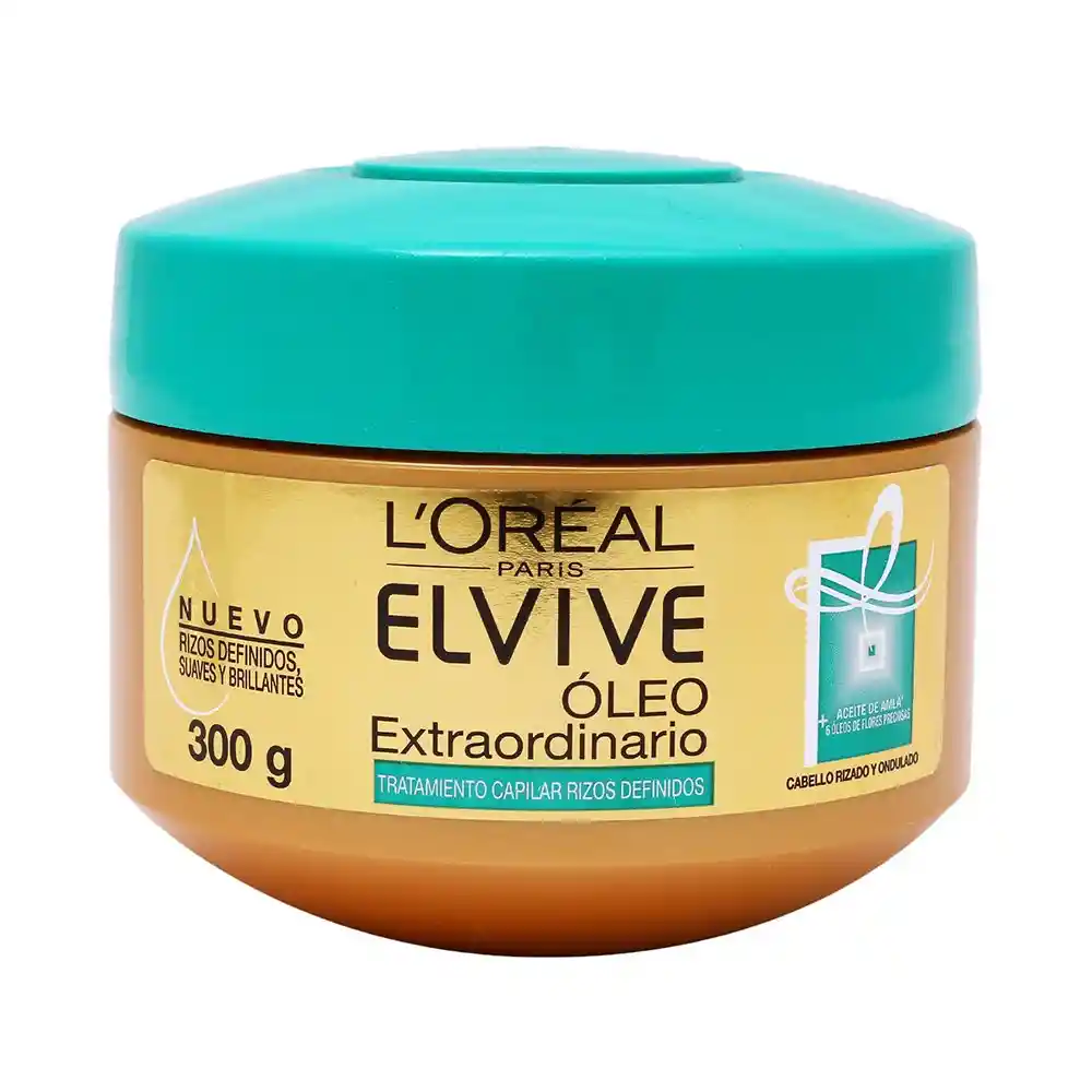 Loreal Paris-Elvive Crema Tratamiento Oleo Extra Curl