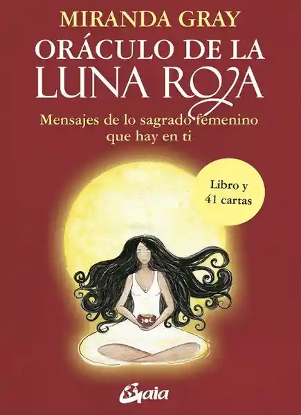 Oráculo de la Luna Roja Libro y Cartas - Gray Miranda