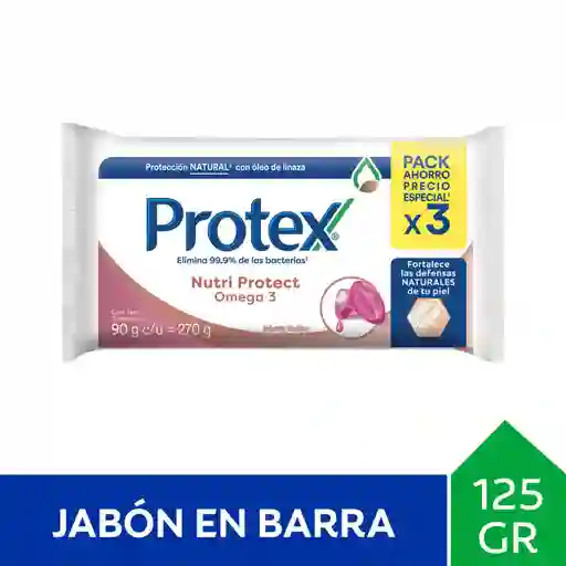 Protex Jabón en Barra Omega 3