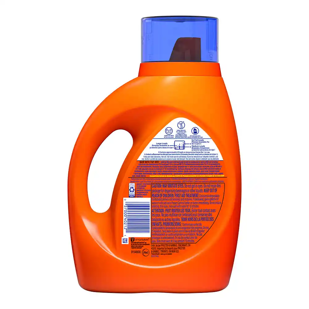 Tide Detergente de Ropa Concentrado The Original 1.36 L