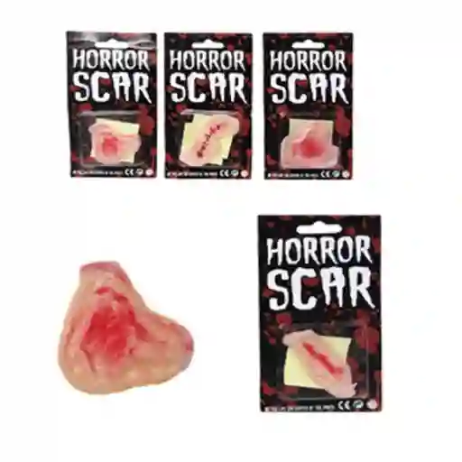Herida Cicatriz Horror Halloween Surtidos
