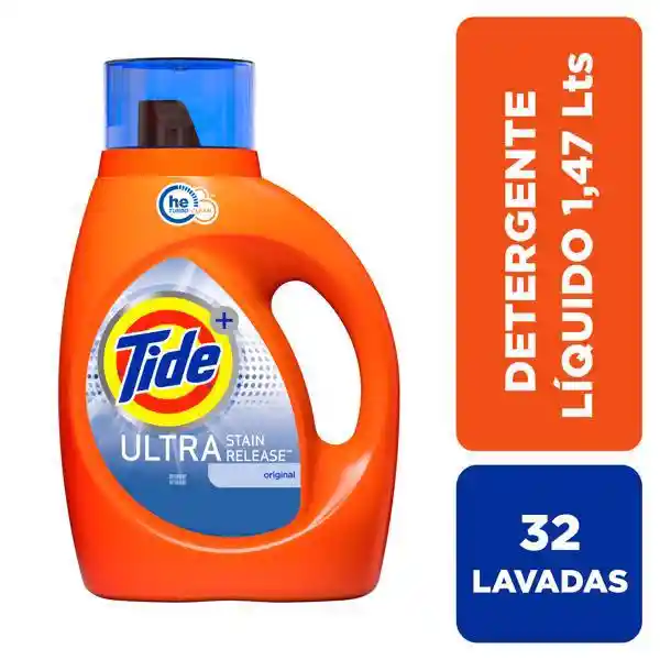 Tide Detergente Liquido Ultra Stain Release Original