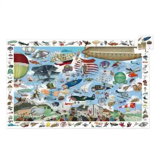 Djeco Rompecabezas Observación Aero Club