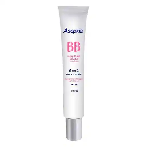 Asepxia BB Maquillaje Anti-imperfecciones Piel Radiante 8 en 1