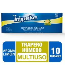 Impeke Trapero Húmedo Multiuso Con Ojal Limón