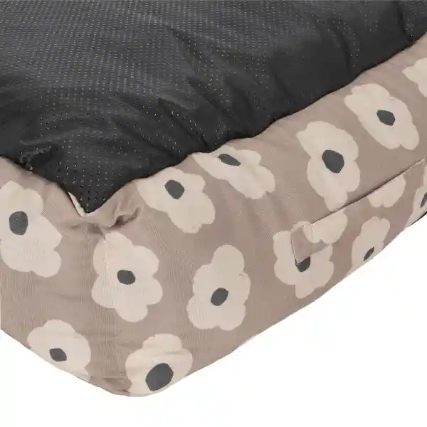 Cama Nido Grande Estampada Para Perros 90 x 65 x 25 cm