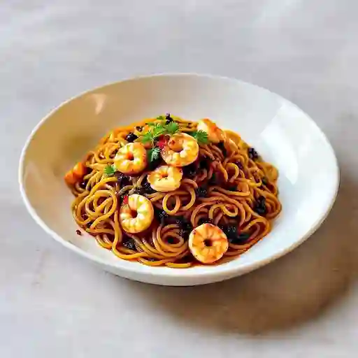 Jajangmyeon de Camarón