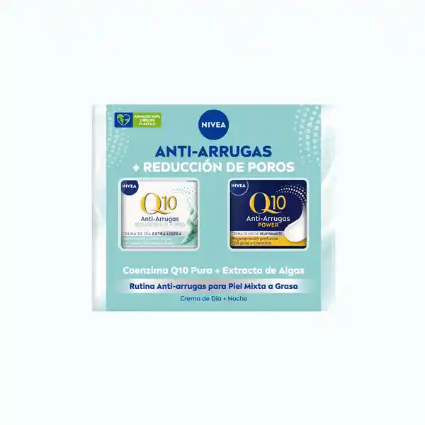 Nivea Crema Q10 Anti-Arruga Ligera Día + Noche