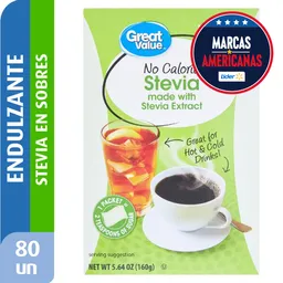 Stevia 80 Unidades Great Value