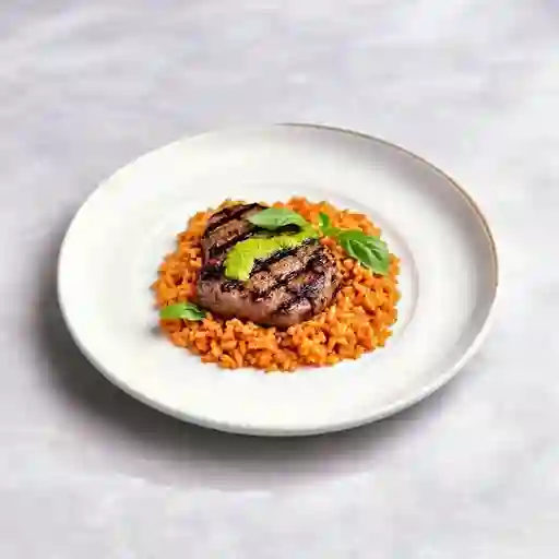 Lomo C/Risotto Al Pomodoro