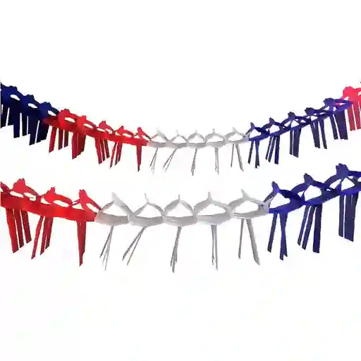 Guirnalda Tiras Tricolor