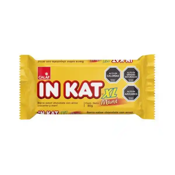 Calaf Barra Sabor Chocolate Maní Inkat XL