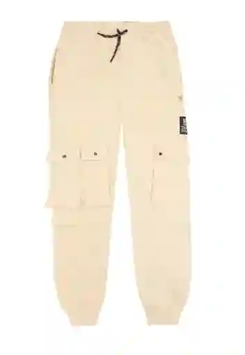 Pantalón Teens Sport Spirit Niño Beige Talla 12/S - 517
