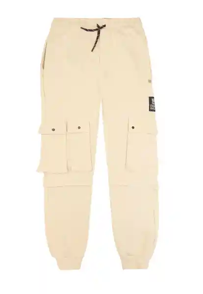 Pantalón Teens Sport Spirit Niño Beige Talla 12/S - 517