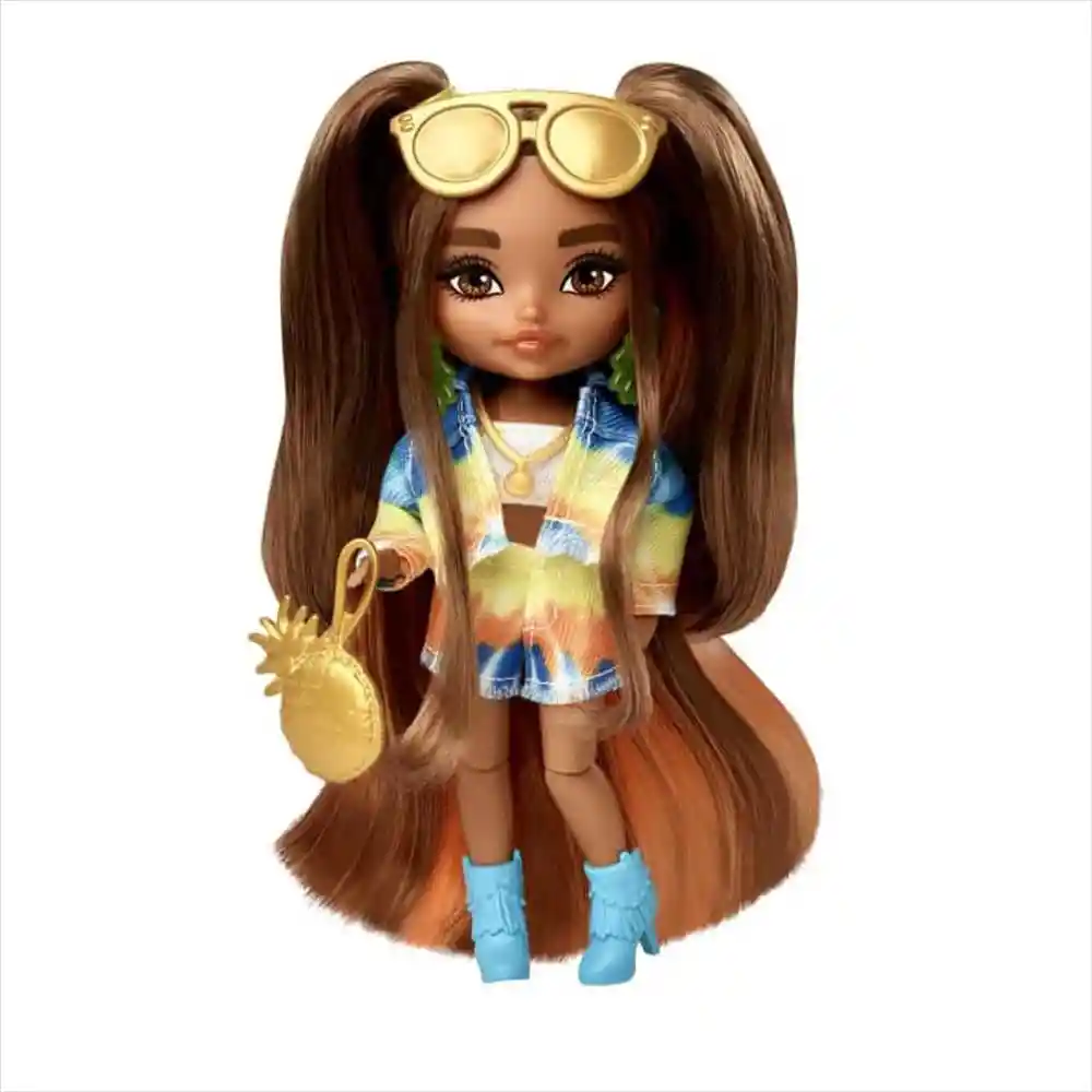 Muñeca Barbie Extra Minis #5 Serie 2 Original