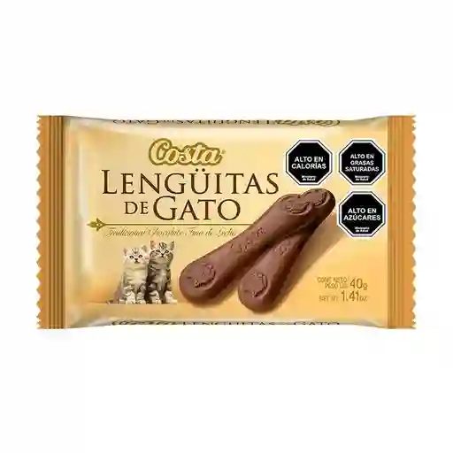 Costa Chocolates Lengüitas de Gato