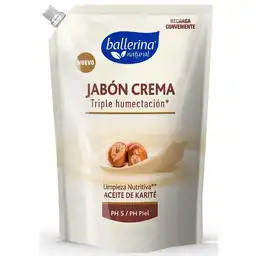 Ballerina Natural Jabón Crema con Aceite de Karité