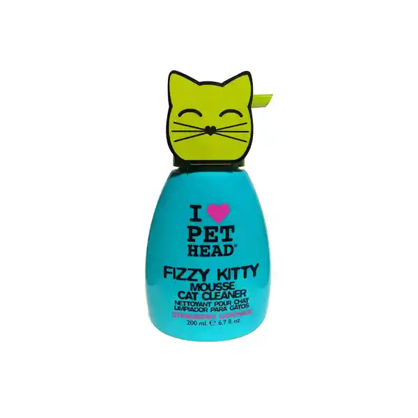 I Love Pet Head Mouse Para Gato Fizzy Kitty Cleaner Felino