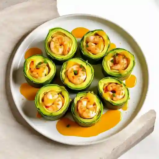 8 Avocado Roll's De Camaron