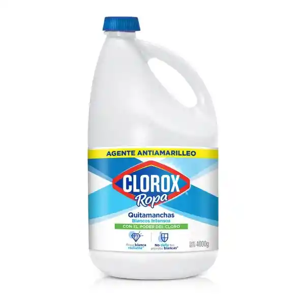 Quitamanchas Clorox Blancos Intensos (Botella) 4000 gr