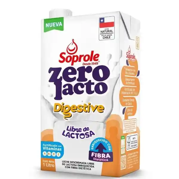 Soprole Leche Zerolacto Digestive