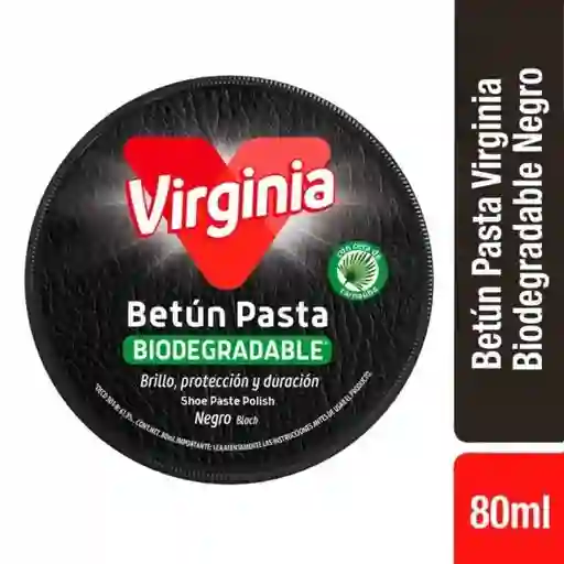Virginia Betún Pasta Negro