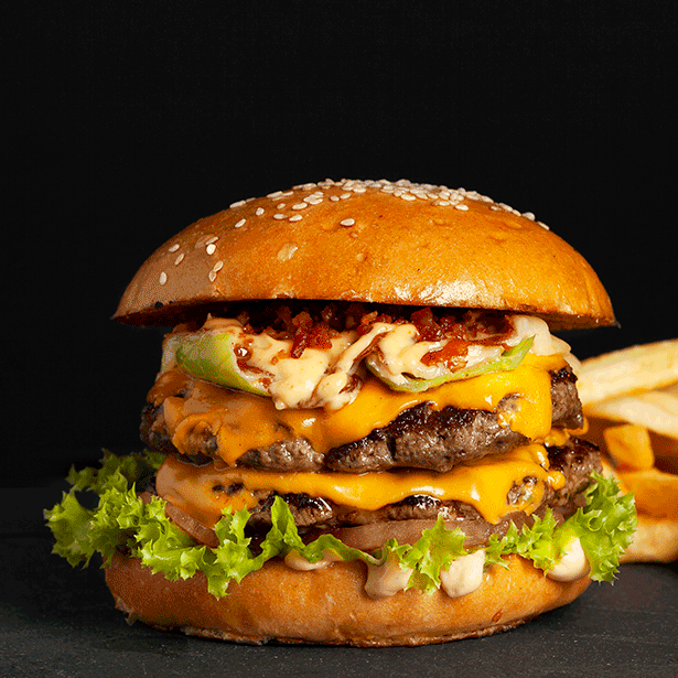 Ají Verde 🌶️ Burger Doble