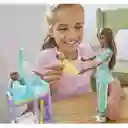 Barbie Muñecas Set Pediatra Morena Con 2 Bebés