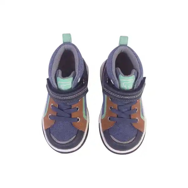 Zapatillas Bebe Niño Azul Pillin 21