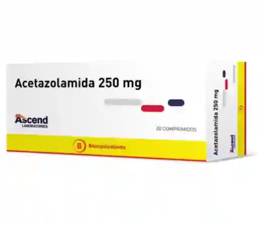 Ascend Acetazolamida (250 mg)