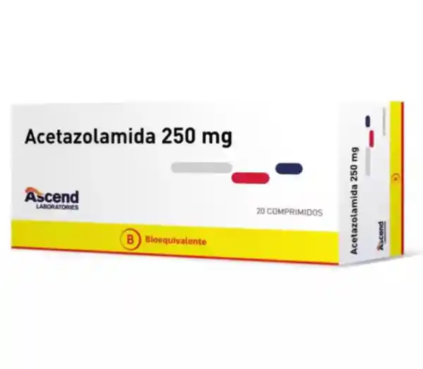 Ascend Acetazolamida (250 mg)