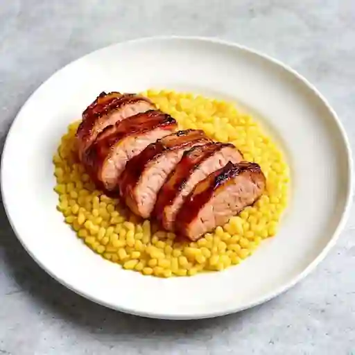 Risotto A La Huancaina Con Filete Mignon