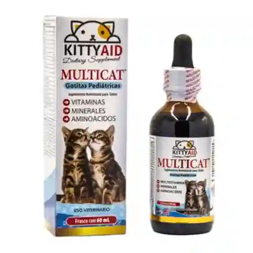Kitty Aid Multicat Suplemento Nutricional Gatos