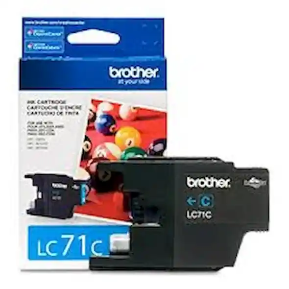 Brother Tinta Cyan 71Lc