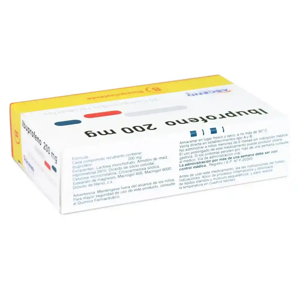 Bioequivalente Ibuprofeno (200 mg)