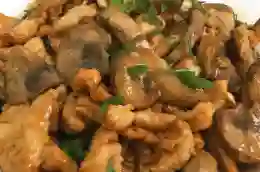 Pollo con Champinones