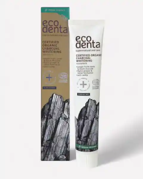 Ecodenta Pasta Dental Blanqueadora Con Carbón