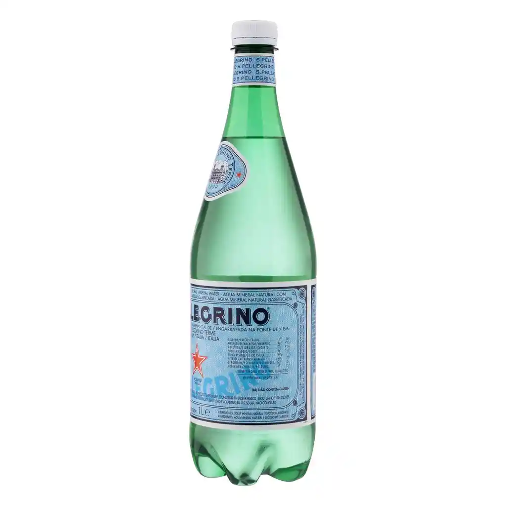 San Pellegrino Agua Mineral Con Gas